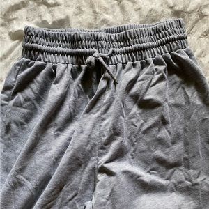 SHEIN Wide Leg Gray Sweatpants